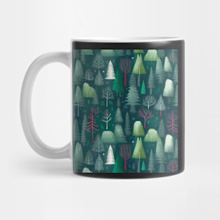 Christmas night in the forest III Mug